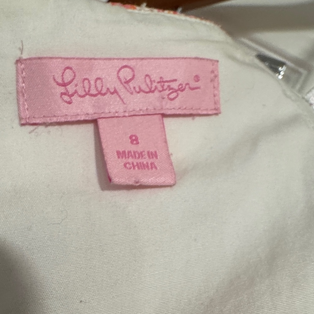 Lilly Pulitzer Betsey Dress Ten Speed Size 8 - Picture 7 of 7